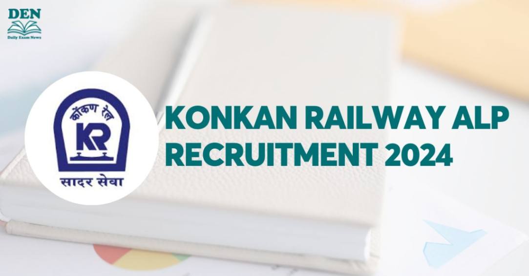 Konkan Railway ALP Recruitment 2024