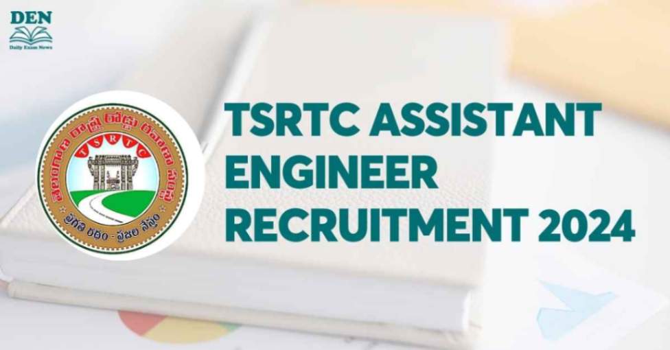 TSRTC Assistant Engineer Recruitment 2024, Check Application Steps!