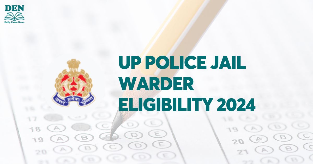 UP Police Jail Warder Eligibility