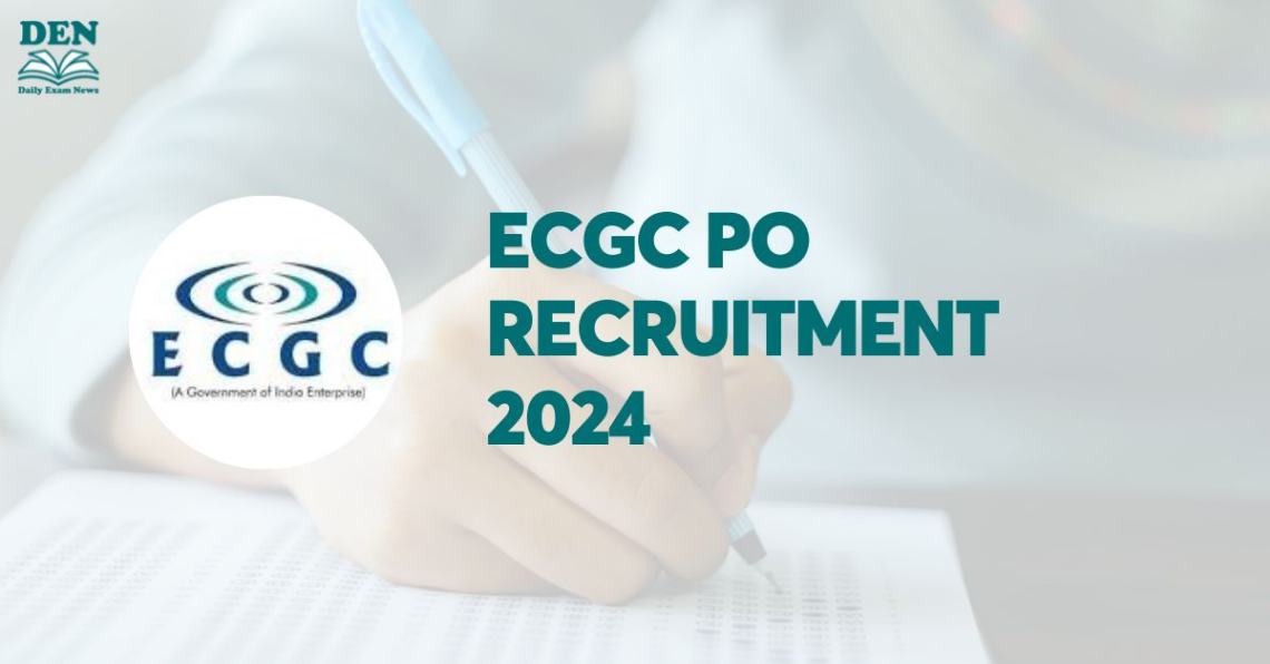 ECGC PO Recruitment