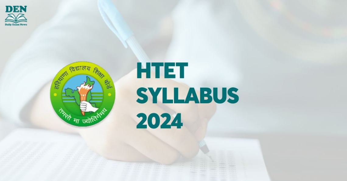 HTET Syllabus