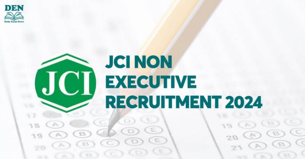 JCI Non Executive Recruitment