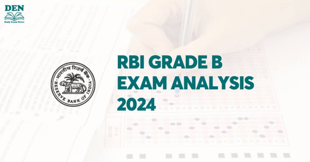 RBI Grade B Exam Analysis