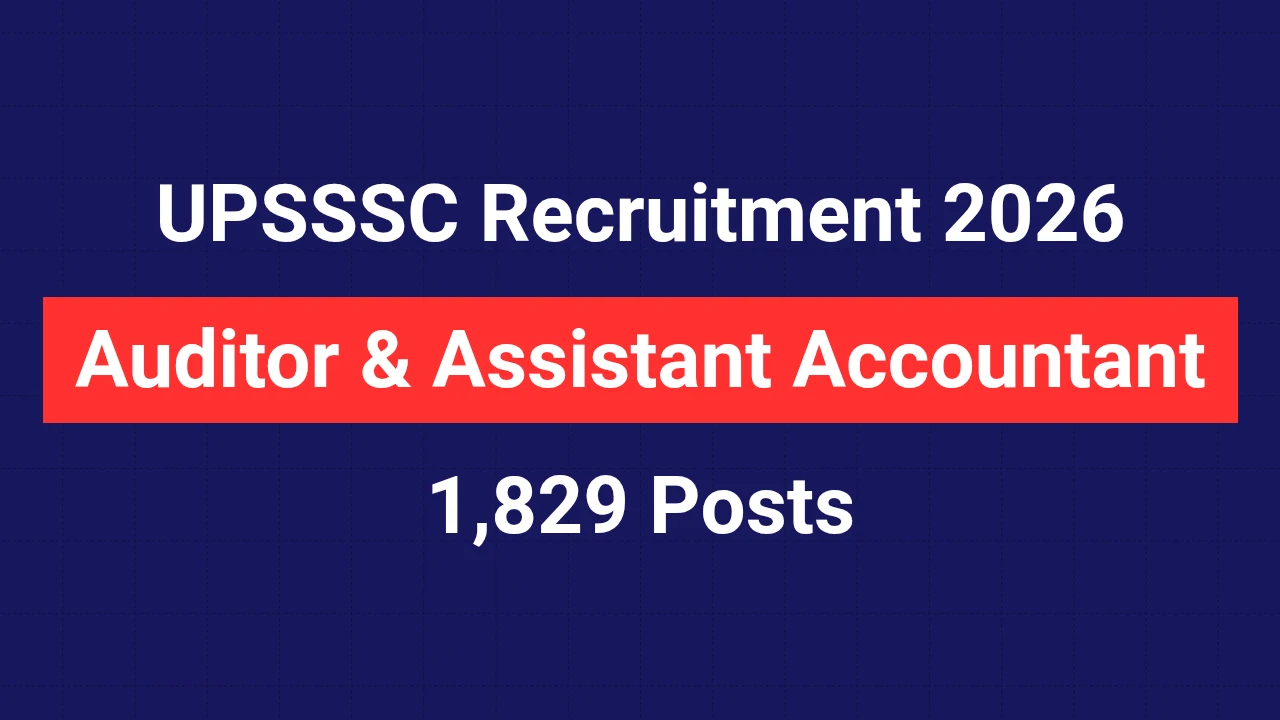 upsssc-auditor-assistant-accountant-recruitment-2026